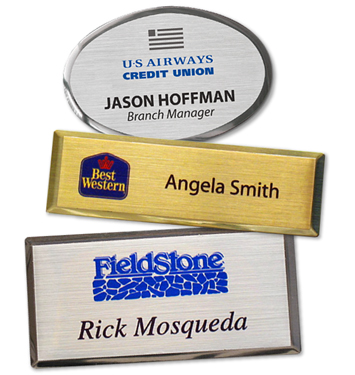 Metal Name Tags